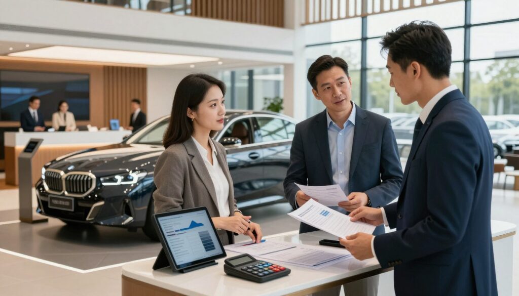 Financing options at a local BMW dealership Financing options at a local BMW dealership