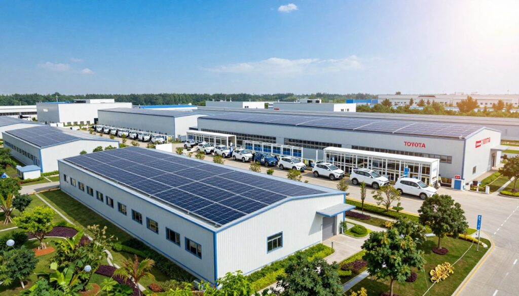 Toyota manufacturing plant Toyota manufacturing plant