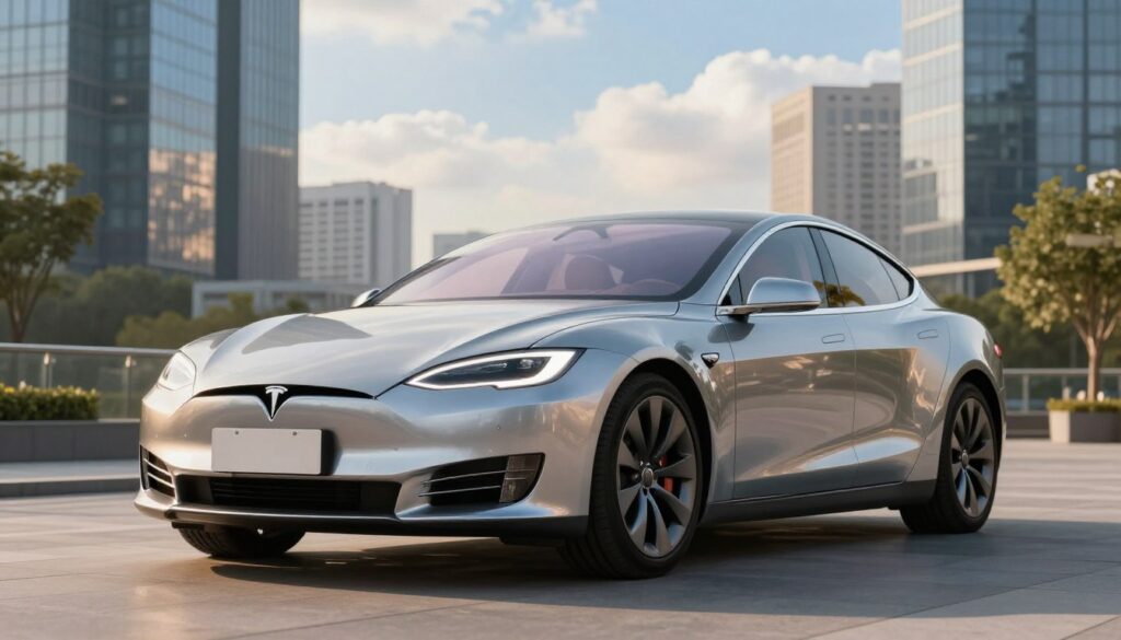 electric vehicle luxury sedan electric vehicle luxury sedan